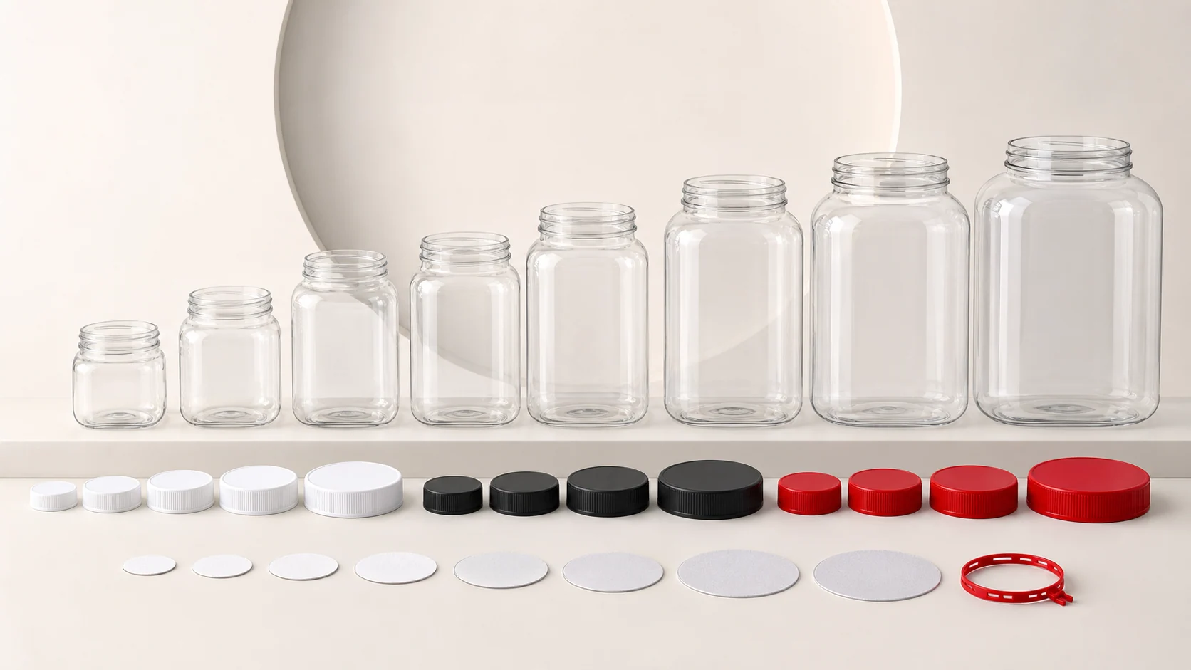 Recycled PET packaging bottle range